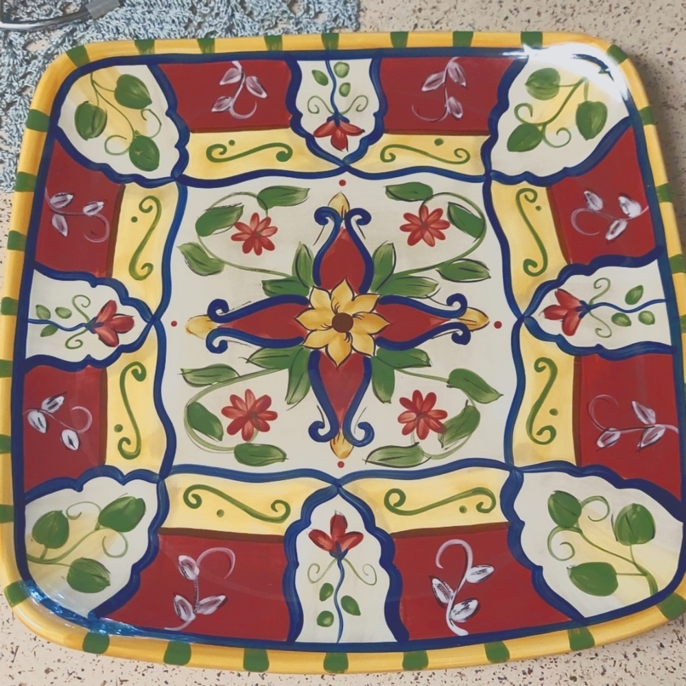13" Square Serving Platter